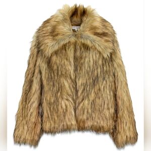 NWT Pixie Market Oversized Faux Fur Jacket